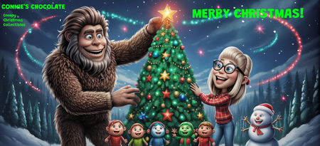 Connie's Creepy Collectibles CHRISTMAS Chocolate Bar!
