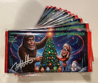 Connie's Creepy Collectibles CHRISTMAS Chocolate Bar!
